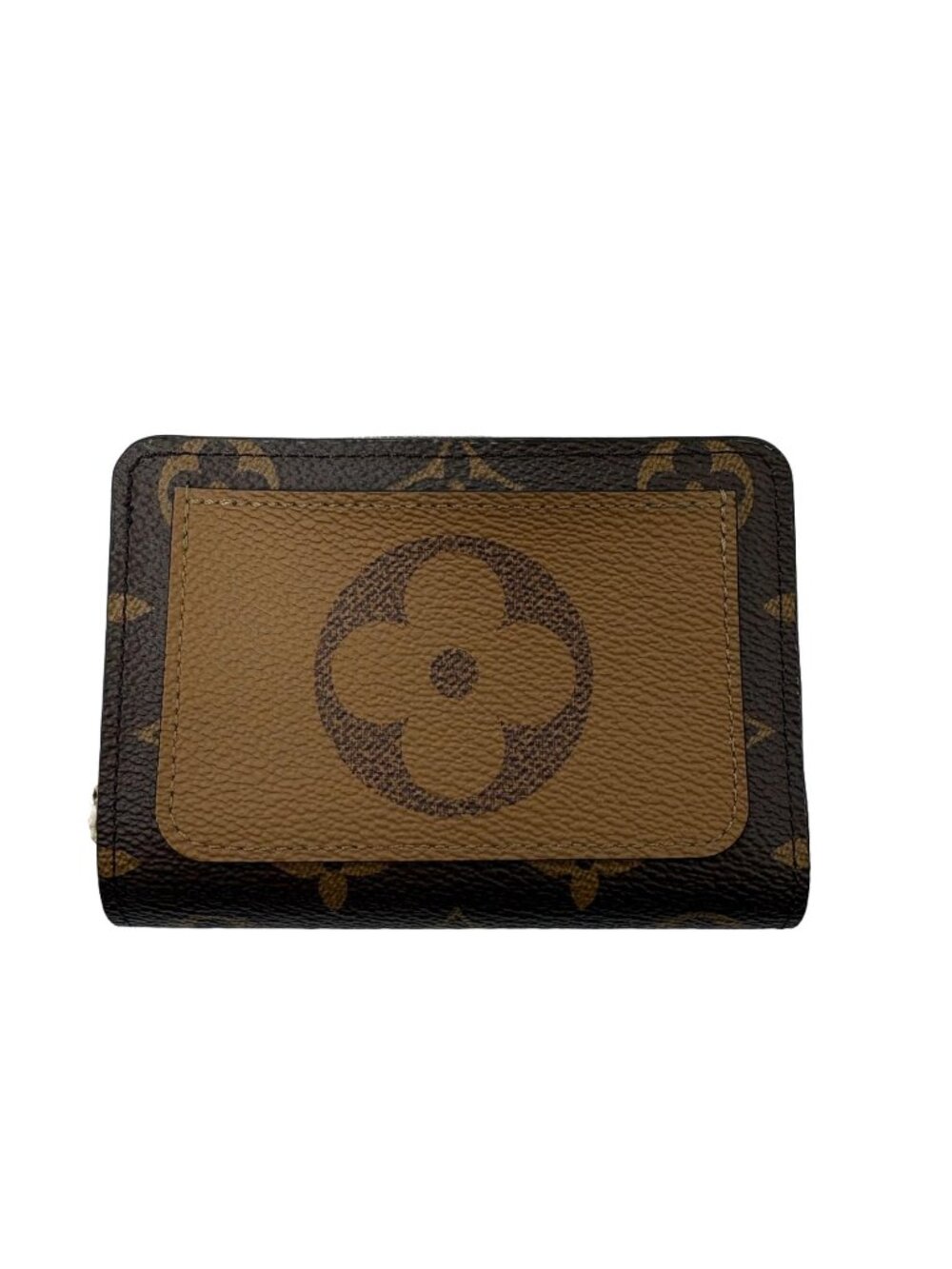 Louis Vuitton Portefeuille Lou Monogram Reverse Bifold Wallet Brown